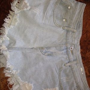 Brand new never been worn jean shorts.